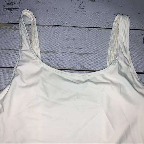 Solid & Striped The Anne-Marie Cream One Piece Swimsuit NWT - Picture 5 of 11